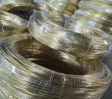 DIN.2.1247 Beryllium Solid Bare Copper Wire 0,4 mm Untuk Spring Connector
