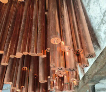 Pabrikan Stok Solid Tembaga Rod C10100 C11000 C12000 Pure Tembaga Bar Dengan Kualitas Terbaik