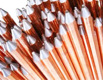 C10100 c11000 c12000 c12200 8-16mm Earth Copper Rod konduktivitas tinggi Electrical Copper Earth bars