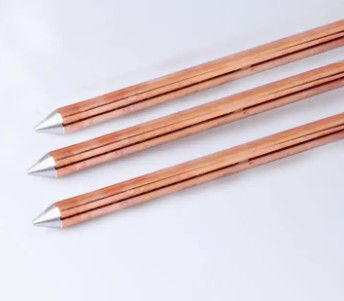 C10100 c11000 c12000 c12200 8-16mm Earth Copper Rod konduktivitas tinggi Electrical Copper Earth bars