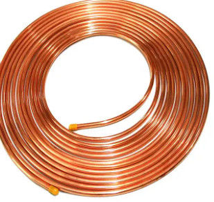 OD 3-400mm ASTM B280 C12200 c2400 Pancake Copper Coil Tube Untuk AC Atau Kulkas
