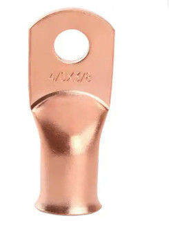 Heavy Duty Electrical Copper Connector Wire Ring Lugs Terminal Baterai Kabel Akhir 0 GA