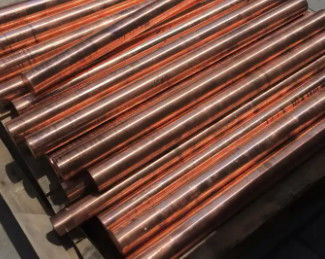 Berkualitas tinggi C18070 Chromium Zirconium Copper Rod Strip 1-50mm atau ukuran yang disesuaikan Penggunaan untuk Industri