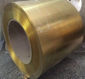 Hot Sale Tape Foil Tembaga Kuningan C26800 Kuningan Coil Strip 0.2mm 0.3mm 0.5mm Ketebalan Pabrik Langsung