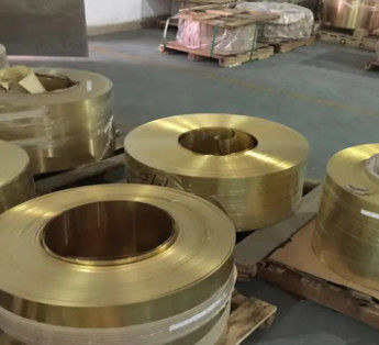 Hot Sale Tape Foil Tembaga Kuningan C26800 Kuningan Coil Strip 0.2mm 0.3mm 0.5mm Ketebalan Pabrik Langsung